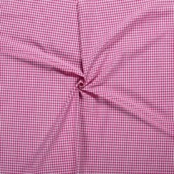 Stitch It, Eighth Of An Inch Cotton Gingham Check | Fuchsia