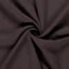 Bio Washed Linen Touch Fabric | Dark Brown -Arts and Crafts 2155 058 1