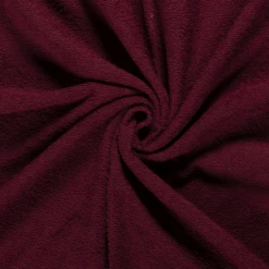 Terry Towelling Fabric | Burgundy -Arts and Crafts 2900 018 1