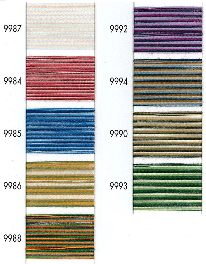 30s Variegated Machine Embroidery Thread 3 30s Variegated Machine Embroidery Thread