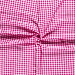Stitch It, 1 Cm Cotton Gingham Check | Fuchsia Pink