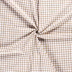 Stitch It, 1 Cm Cotton Gingham Check | Camel