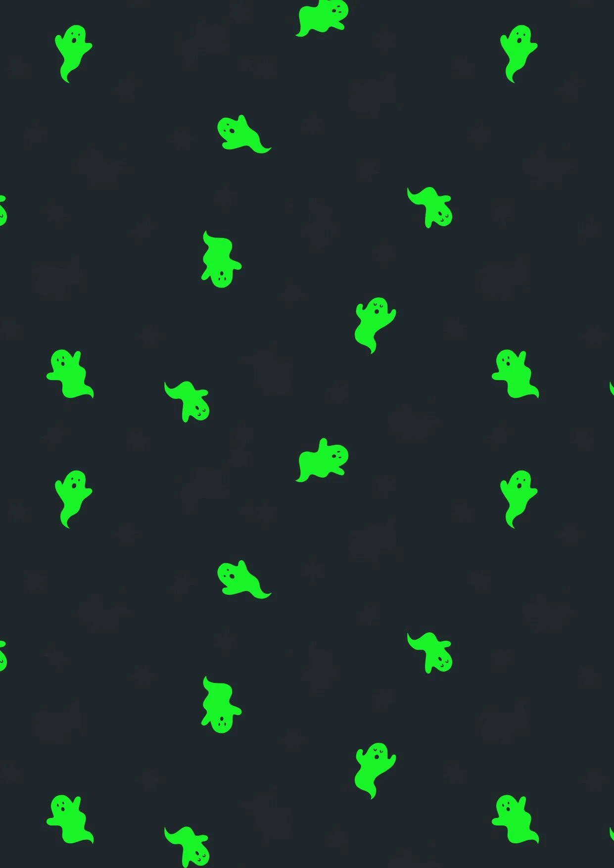 Castle Spooky Fabric | Spooky Ghosts Black 4 Castle Spooky Fabric | Spooky Ghosts Black - Image 2