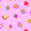 American Touch Flannel | Snails Pink -Arts and Crafts E107355 07 1