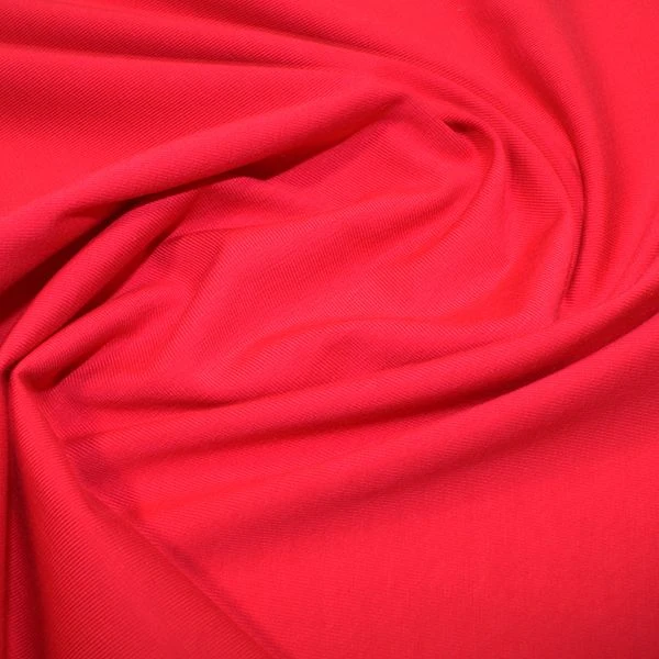 Organic Jersey Fabric Plain | Red 3 Organic Jersey Fabric Plain | Red