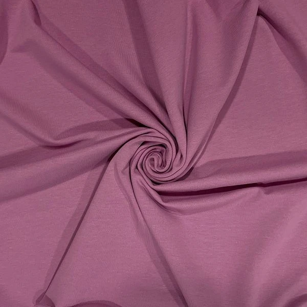 Organic Jersey Fabric Plain | Lilac 3 Organic Jersey Fabric Plain | Lilac