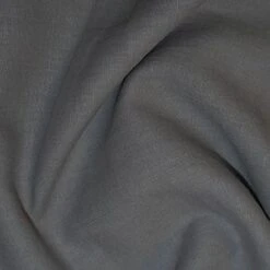 Premium Enzyme Washed Linen Fabric | Pewter