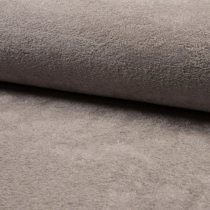 Bamboo Towelling Fabric | Taupe 3 Bamboo Towelling Fabric | Taupe