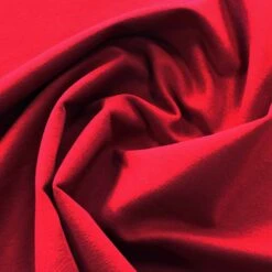 Organic French Terry Jersey Fabric | Claret