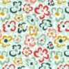 21W Babycord Fabric | Abstract Flowers Mint -Arts and Crafts E107761 04 1