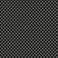 Midnight Haunt Halloween Fabric | Haunted Check Monochrome
