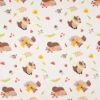 Jersey Cotton Fabric | Forest Animals White -Arts and Crafts E108088 19 1