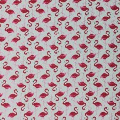 Luxury Sweatshirt Fabric | Flamingo Grey