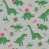 Christmas Jersey Fabric | Dino Silver Grey 2 Christmas Jersey Fabric | Dino Silver Grey -Arts and Crafts E108678 04 1