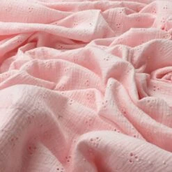Double Gauze 3 Hole Design | Light Pink -Arts and Crafts E108919 02 3