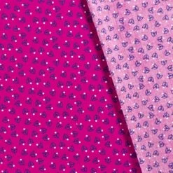 Cotton Print Fabric | Vibrant Burst Magenta