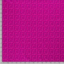 Cotton Print Fabric | Vibrant Burst Magenta -Arts and Crafts E108927 17536 017 5