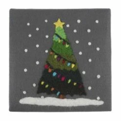 Needle Felting Kit With Frame | Christmas Tree -Arts and Crafts E109039 01 2