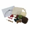 Punch Needle Kit With Hoop | Christmas Pudding -Arts and Crafts E109040 02 3