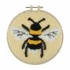 Punch Needle Kit With Hoop | Bee -Arts and Crafts E109040 07 2