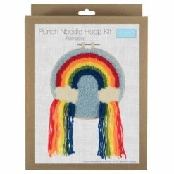Punch Needle Kit With Hoop | Rainbow -Arts and Crafts E109040 08 1