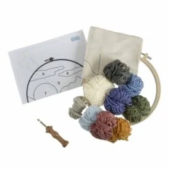 Punch Needle Kit With Hoop | Landscape -Arts and Crafts E109040 09 3