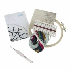 Embroidery Punch Needle Kit With Hoop | Scandi Bauble -Arts and Crafts E109041 02 3