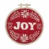 Embroidery Punch Needle Kit With Hoop | Joy 1 Embroidery Punch Needle Kit With Hoop | Joy -Arts and Crafts E109041 03 2