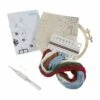 Embroidery Punch Needle Kit With Hoop | Gingerbread House