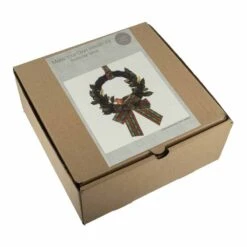 Wreath Kit | Traditional Tartan, 20cm -Arts and Crafts E109055 3