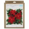 Cross Stitch Cushion Kit | Poinsettia -Arts and Crafts E109057 03 1