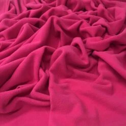 Micro Fleece Fabric | Cerise