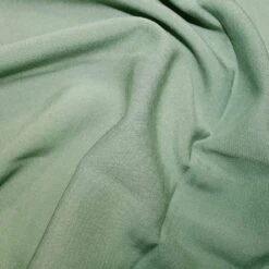 Viscose Challis Fabric Plain | Basil