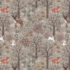 Winter In Bluebell Wood Lewis & Irene Flannel | Winter Woods Light Chestnut 2 Winter In Bluebell Wood Lewis & Irene Flannel | Winter Woods Light Chestnut -Arts and Crafts E109910 F42 2 1