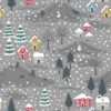 Snow Day Flannel Lewis & Irene | Snow Day Grey 1 Snow Day Flannel Lewis & Irene | Snow Day Grey -Arts and Crafts E110280 F34 3 1