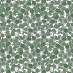 Winter Botanical Lewis & Irene | Snowberry Dark Silver With Pearl