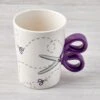 Mug | Scissor Design -Arts and Crafts a mug scissor design 2