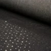 Sparkling Chambray Fabric | Gold Metallic Mini Star On Black -Arts and Crafts black chambray gold metallic mini star main 3 h3028 069 1