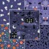 Castle Spooky Fabric | Fat Quarter Pack 1 -Arts and Crafts castle spooky fq pack 1