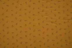 Double Gauze Baby Fabric | Bee Rich Ochre -Arts and Crafts double gauze baby fabric bee ochre main 11250 034