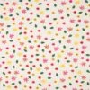 Jersey Cotton Fabric | Flowers White -Arts and Crafts e107447 15
