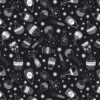 Cast A Spell Lewis & Irene Fabric | Halloween Bottles Black Silver Metallic -Arts and Crafts e109881 a721 3 1