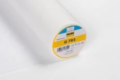Woven Ultra Light Polyester Interfacing | G785 Vilene -Arts and Crafts g785 interfacing white 1