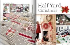 Half Yard Christmas - Debbie Shore -Arts and Crafts half yard christmas inside view 1 101955