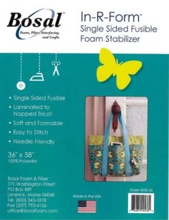 In R Form Bosal Bag & General Foam Batting - Single Sided 9 In R Form Bosal Bag & General Foam Batting - Single Sided -Arts and Crafts in r form single sided main 103746