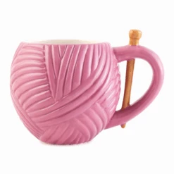 Mug | Yarn Ball Design Pink