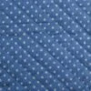 Quilted Denim | Mini Floral Light Blue -Arts and Crafts quilted denim fabric floral light main 10076 003 1