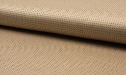 Suede Laser Punched Fabric | Beige