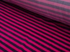 Velour Jersey Stripe | Pink Stripe