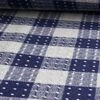 Wool Blend Fabric | Check Blue -Arts and Crafts wool blend fabric 11 main 105205 1